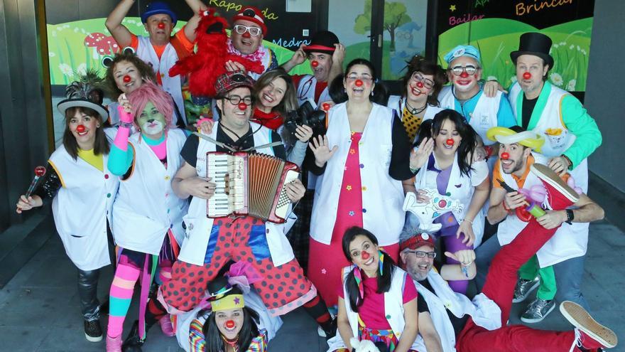 Los payasos de hospital se mudan a Nigrán