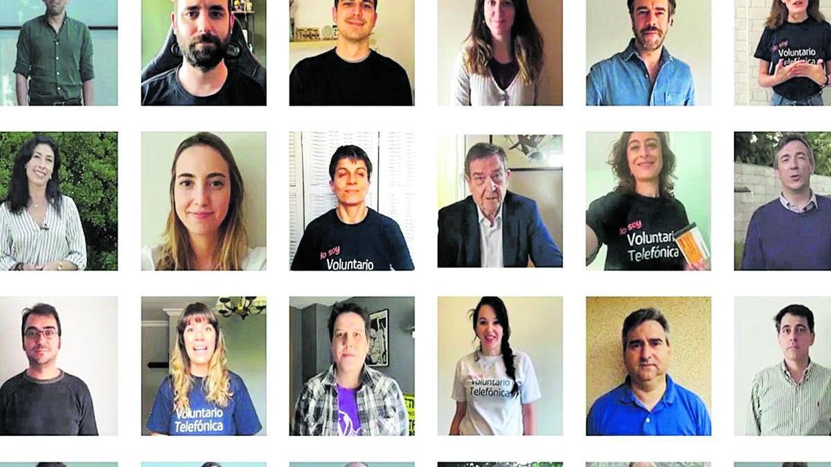 5.200 empleados de Telefónica destinan 600.000 euros de sus cheques comida a bancos de alimentos