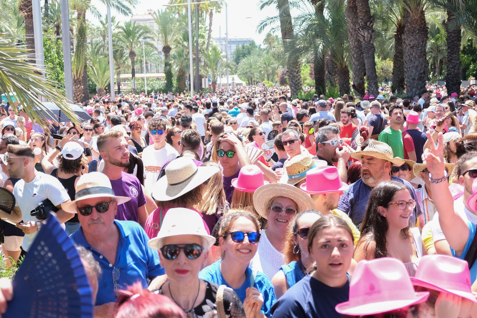 Así ha sido la primera mascletà de las fiestas de Elche