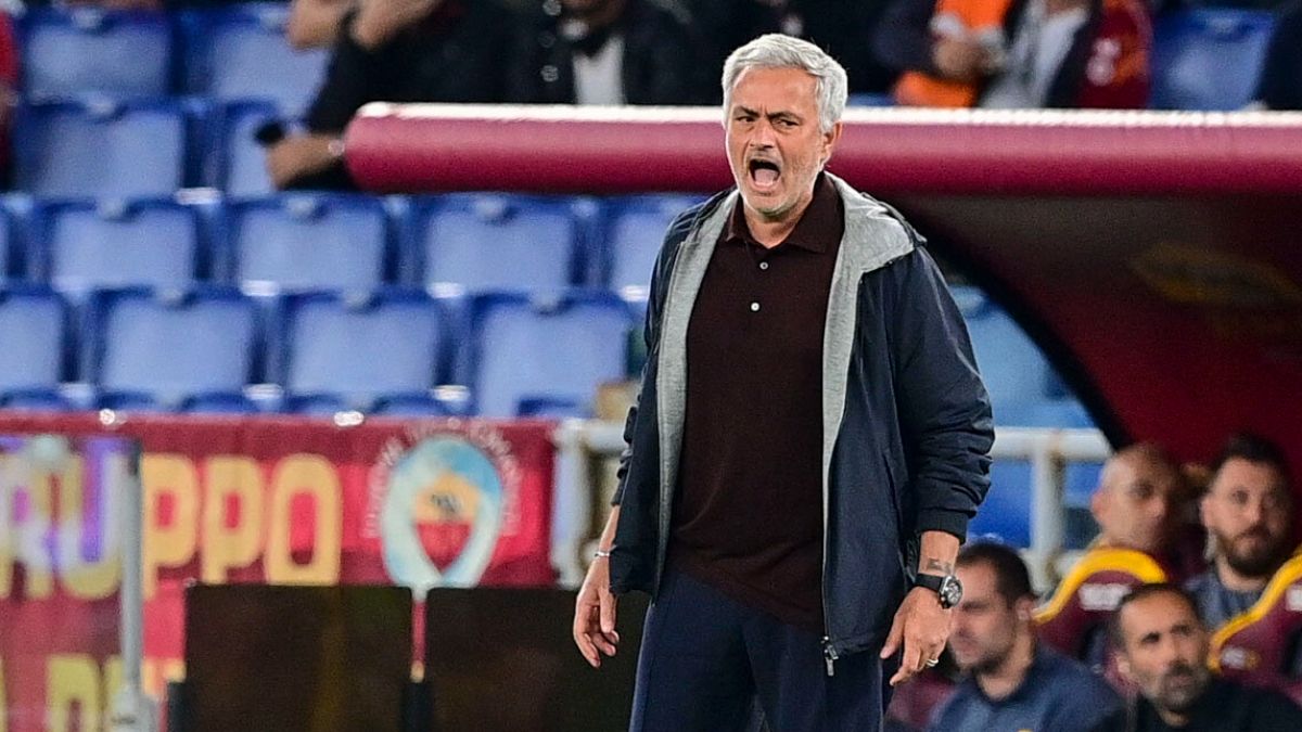 Mourinho, actual entrenador de la AC Roma