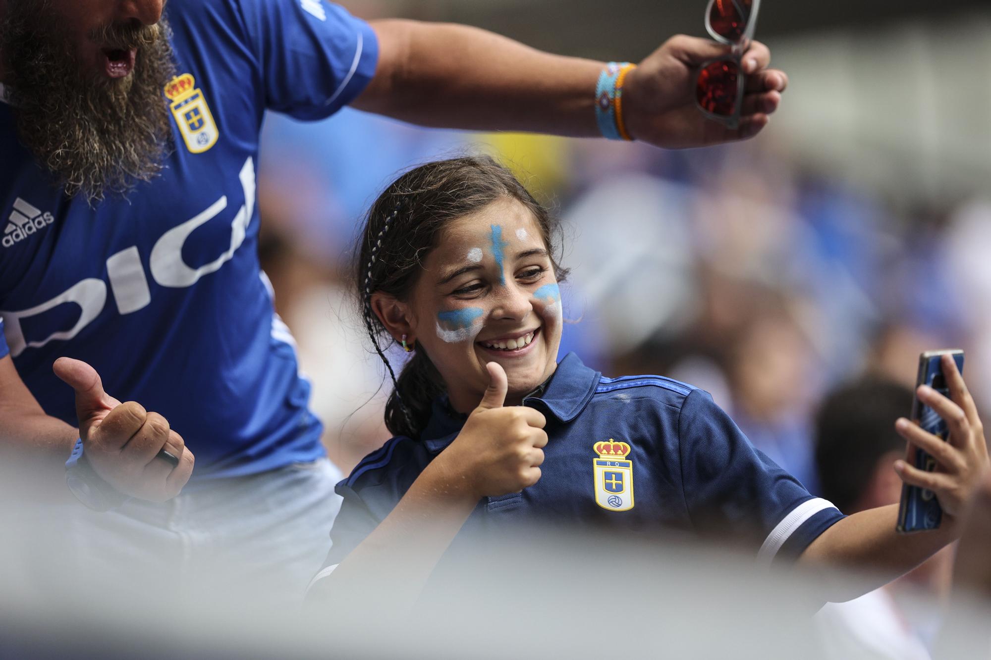 En imágenes: El Oviedo se estrena perdiendo por 0-1 contra el Andorra