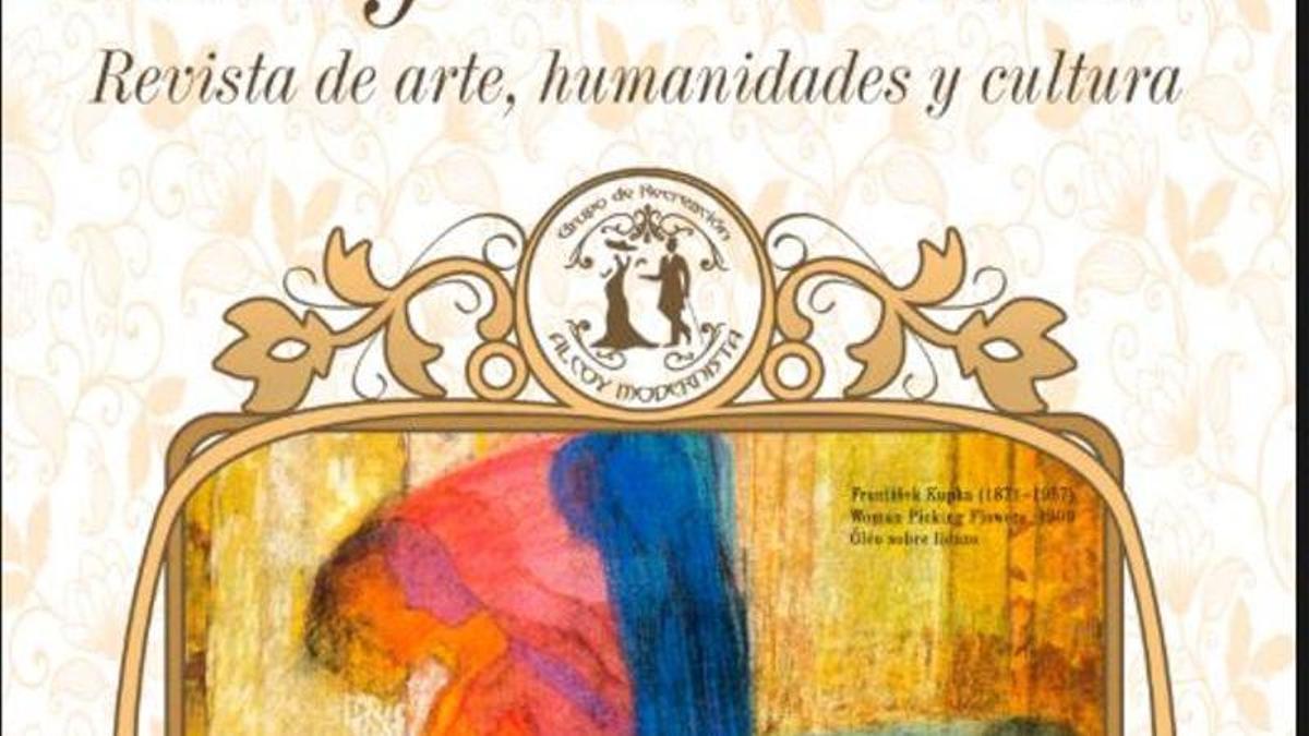 Portada revista 'Alcoy Modernista', donde aparece un artículo con un pequeño avance de las investigaciones sobre el clima de finales del siglo XIX en el Alcoi modernista.
