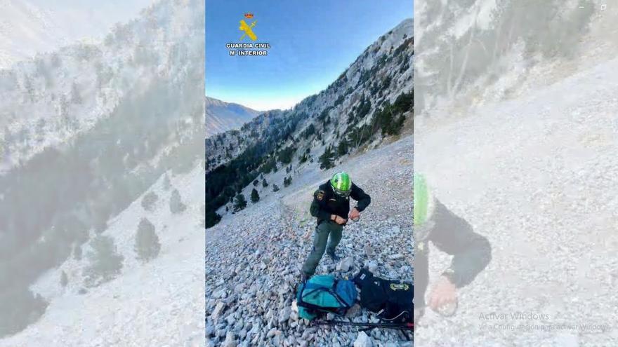 VIDEO | La Guardia Civil detona una granada de la Guerra Civil en Laspuña (Huesca)