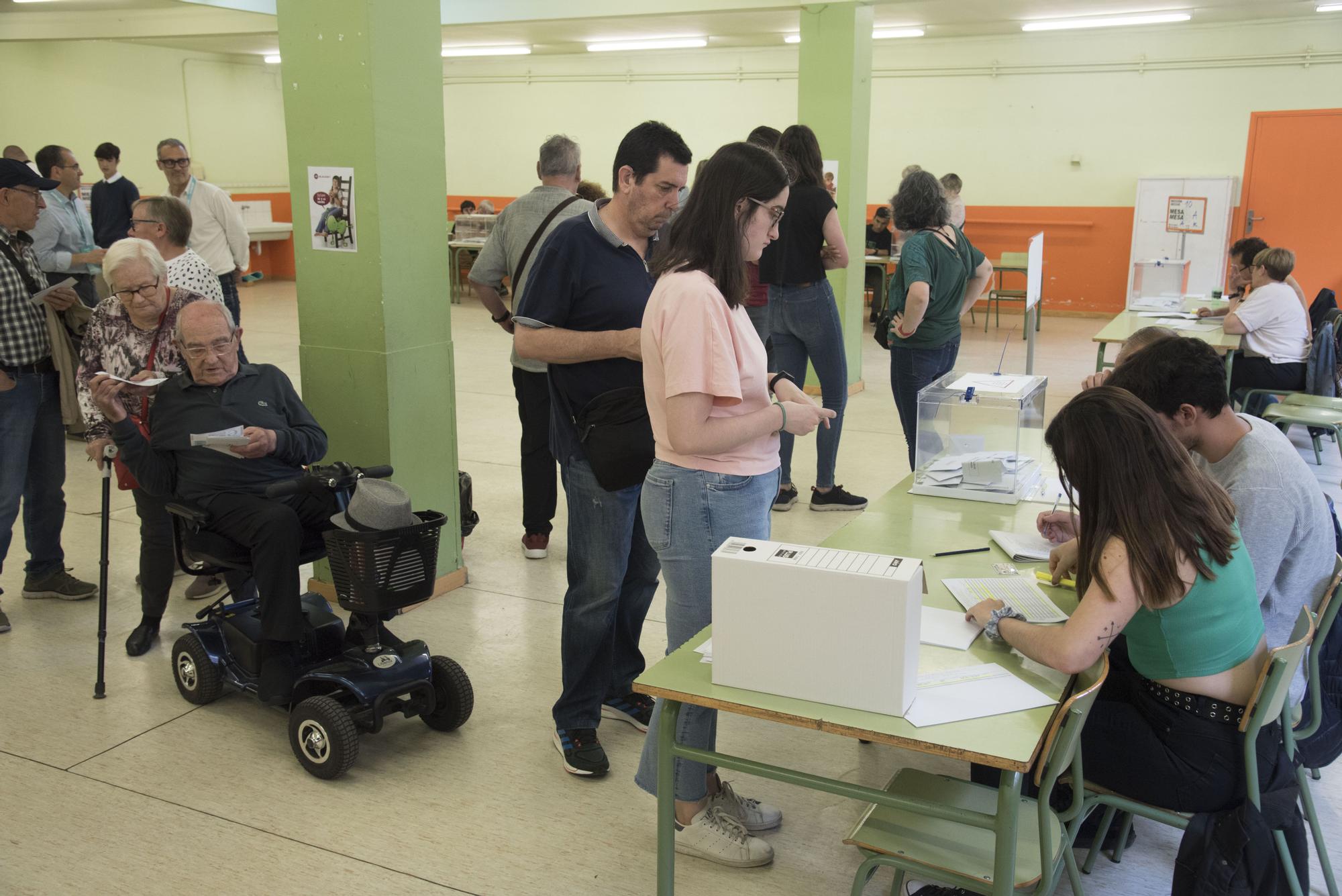 Les imatges de les eleccions municipals 2023 a Manresa