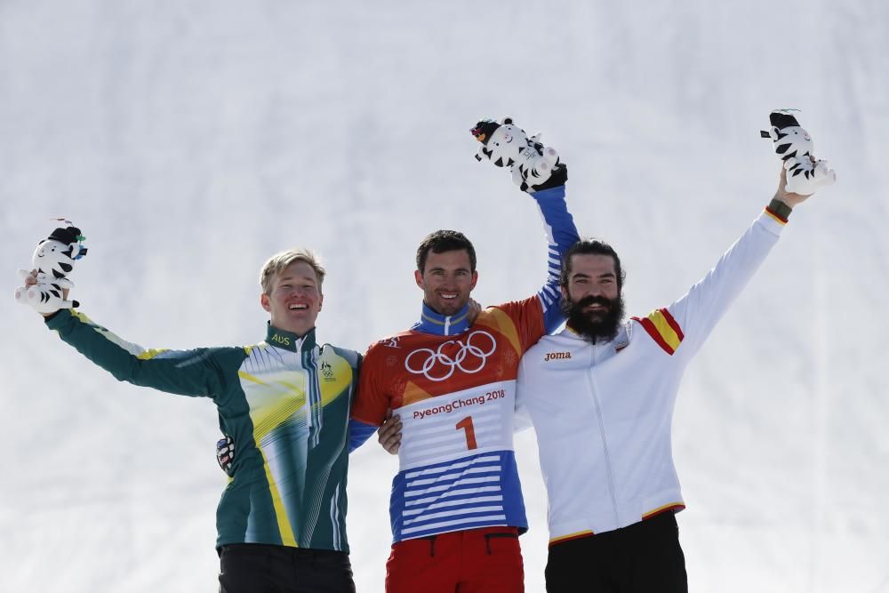 Regino Hernández, bronce en Snowboardcross en los Juegos de Pyeongchang