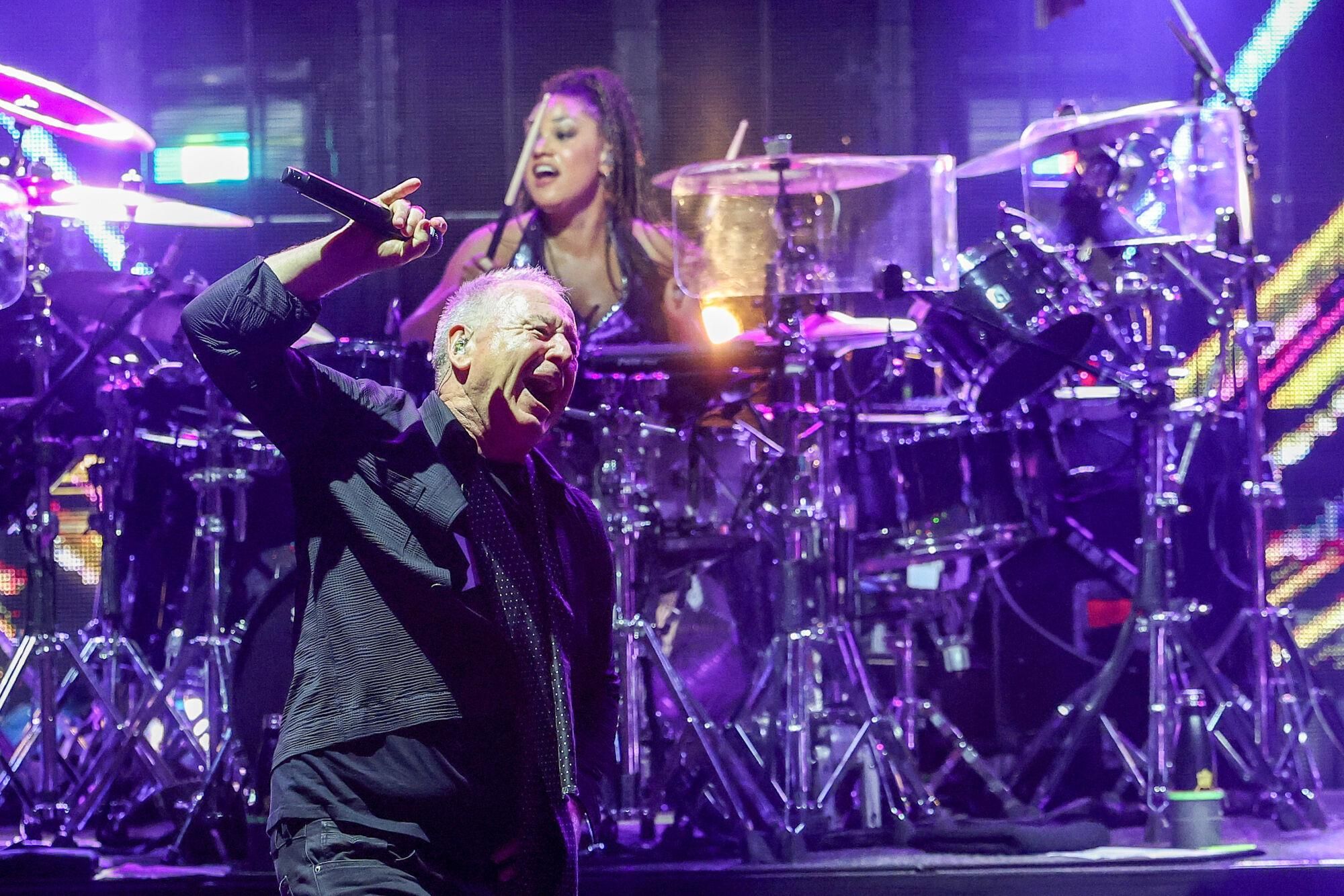 imatges de Simple Minds al Cap Roig