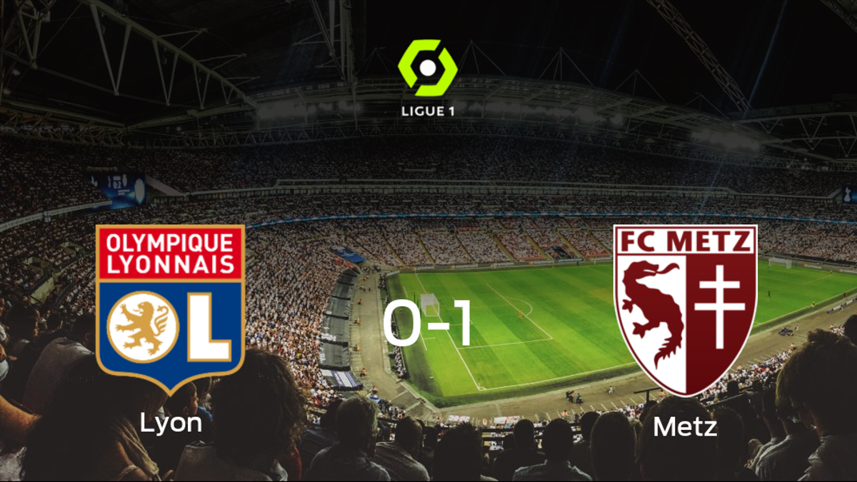 El FC Metz aprovecha la segunda parte para ganar al Olympique Lyon (0-1)