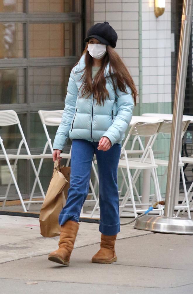 Suri Cruise de paseo por Nueva York