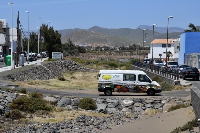 29/04/2019 EL BURRERO. INGENIO. Barranco de Los Arromeros donde ira un puente.  Fotógrafa: YAIZA SOCORRO.  | 29/04/2019 | Fotógrafo: Yaiza Socorro