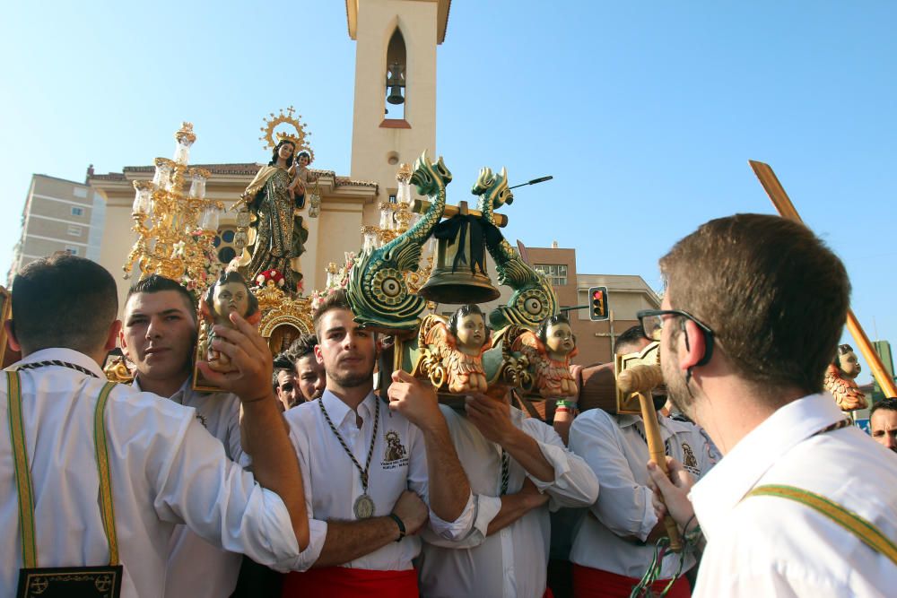 Procesión de la Virgen del Carmen de Huelin.