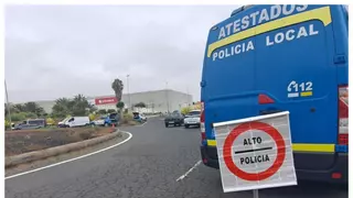 Tres conductores dan positivo en droga en un control en Las Torres