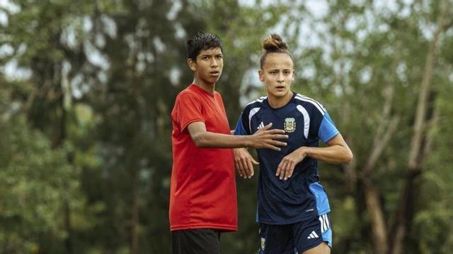Gramaglia, en la concentración de la selección argentina.