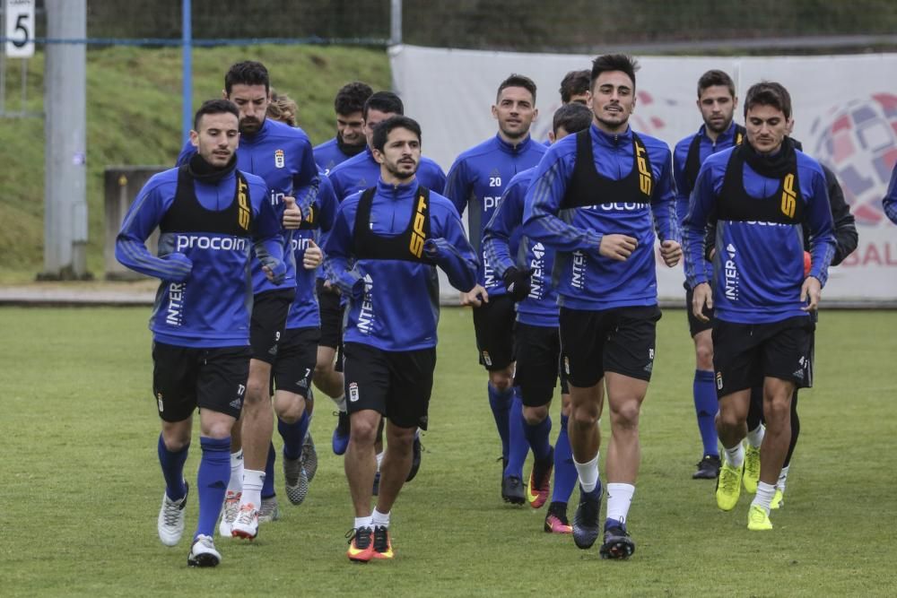 Entrenamiento del Real Oviedo