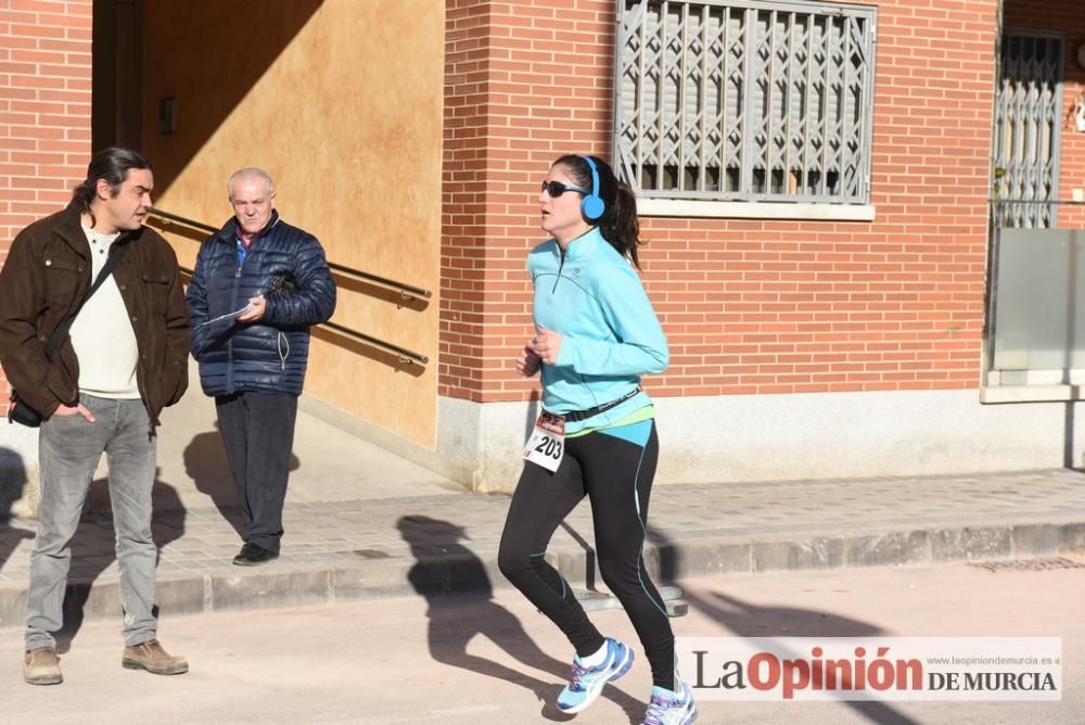 Primera carrera del año en Algezares