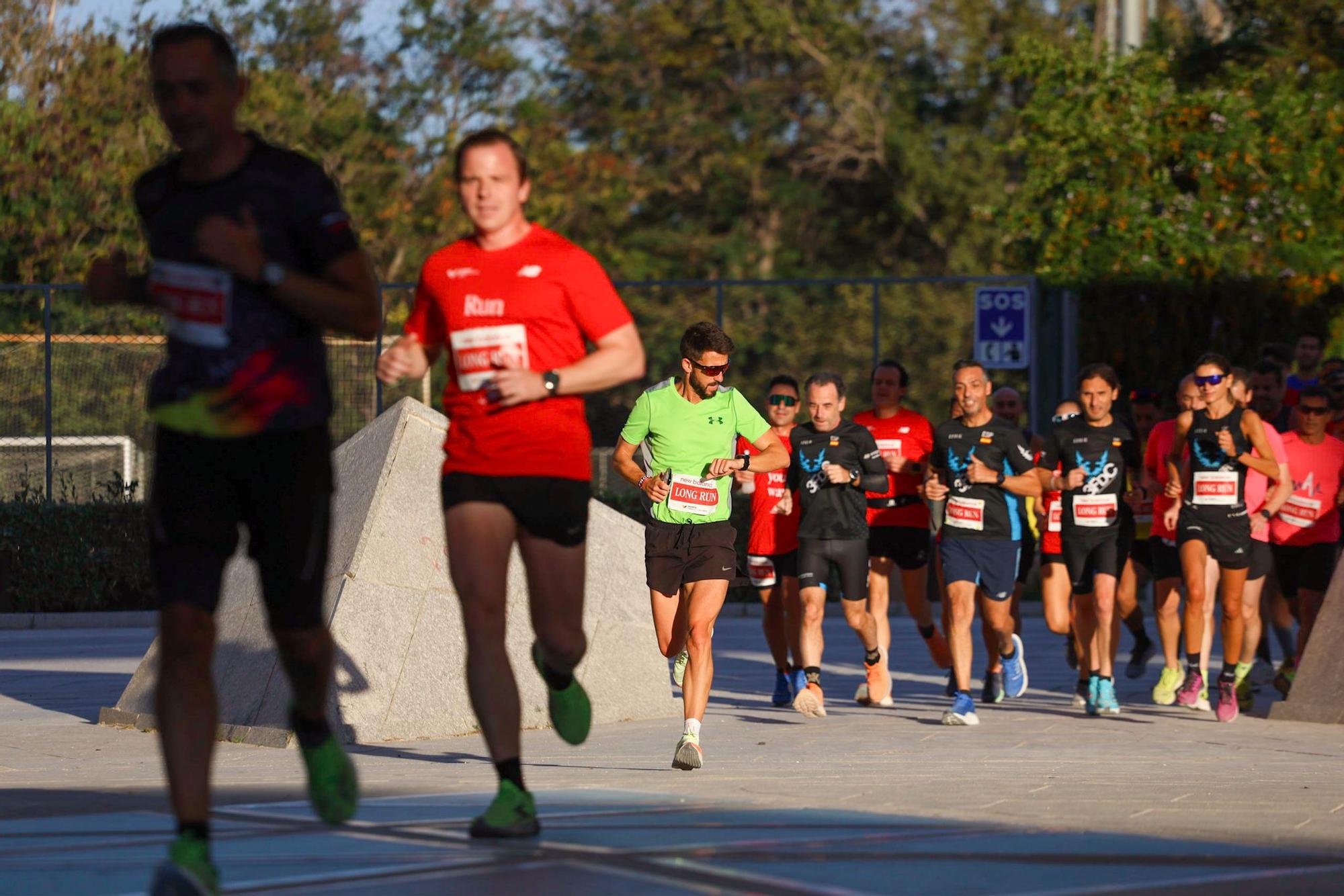 Entrenamiento long Run New Balance previo a la Maratón de Valencia