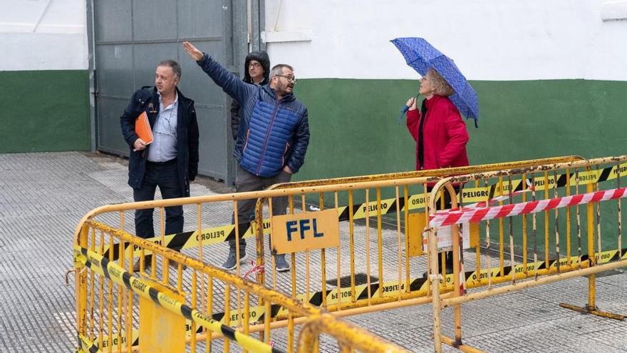 La concejala de Educación ha visitado las obras de los colegios.