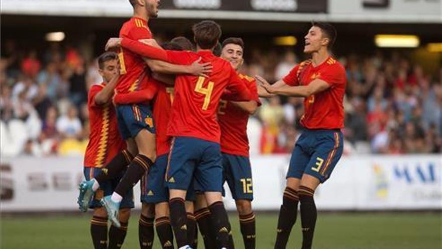 La selección española sub 21 jugará el 10 de octubre en El Arcángel