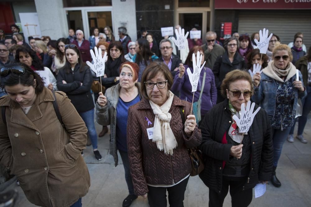 Minuts de silenci a Blanes