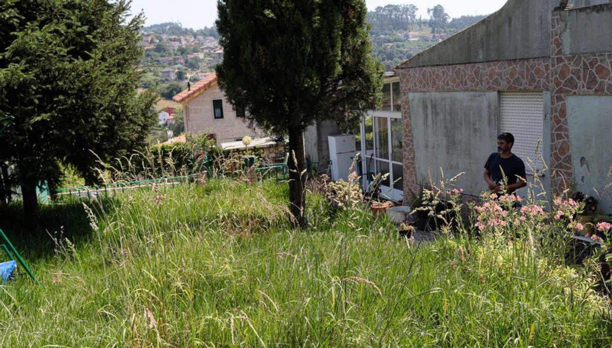 Estado de la finca de la casa tras casi 15 meses cerrada. | A. Irago