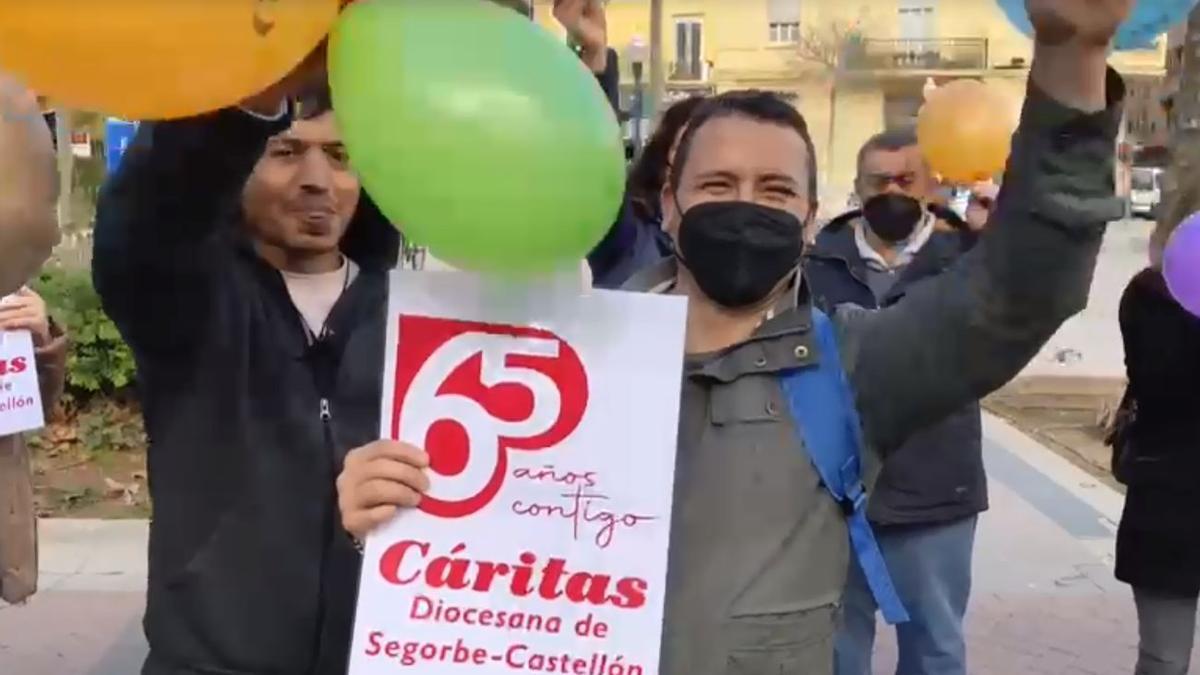 Cáritas celebra los 65 años en Castellón con un emotivo vídeo