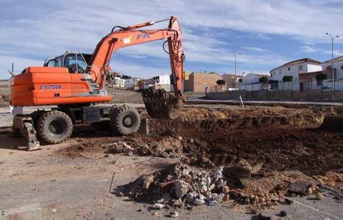 Obras del centro de salud de Alameda.