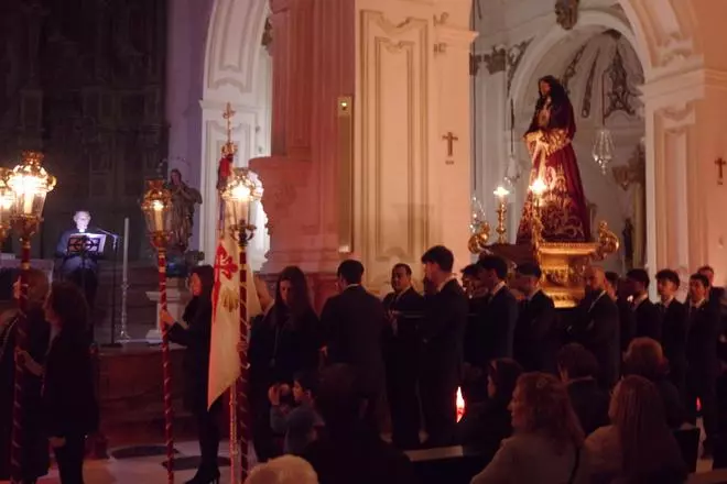 Vía crucis del Señor de Medinaceli en Santiago