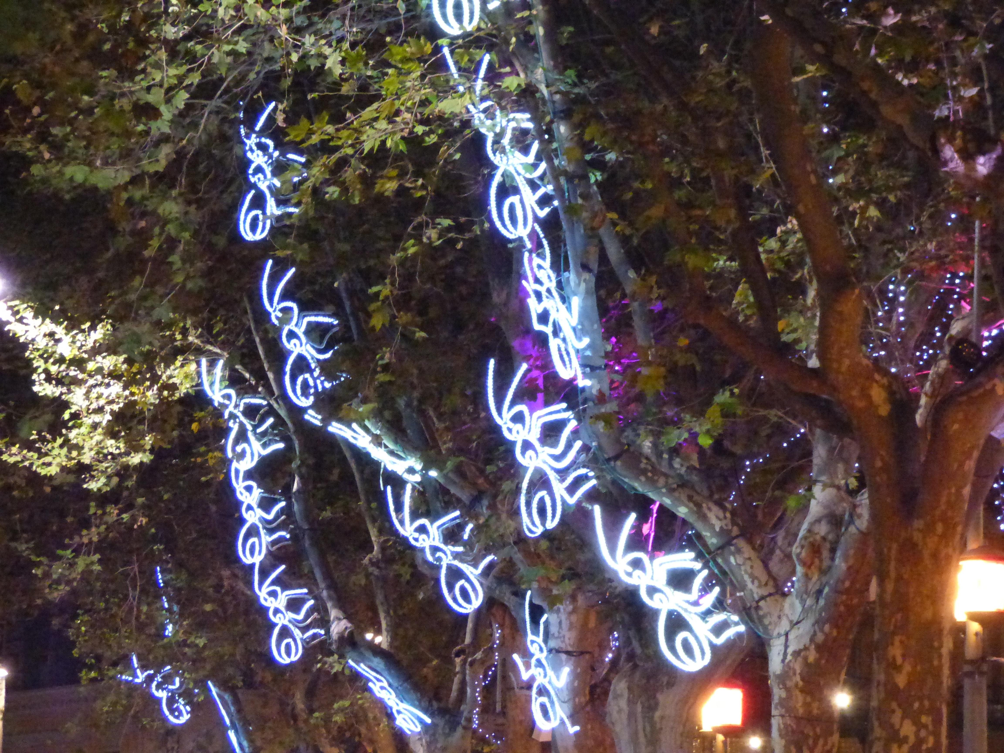 La màgia de Nadal s'encén a Figueres amb les llums dalinianes