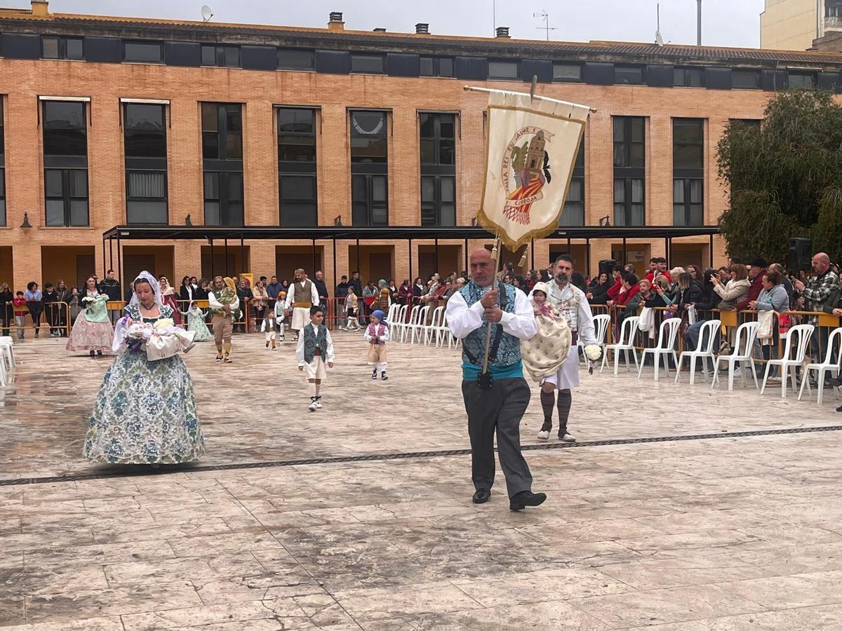 Ofrenda en Catarroja.