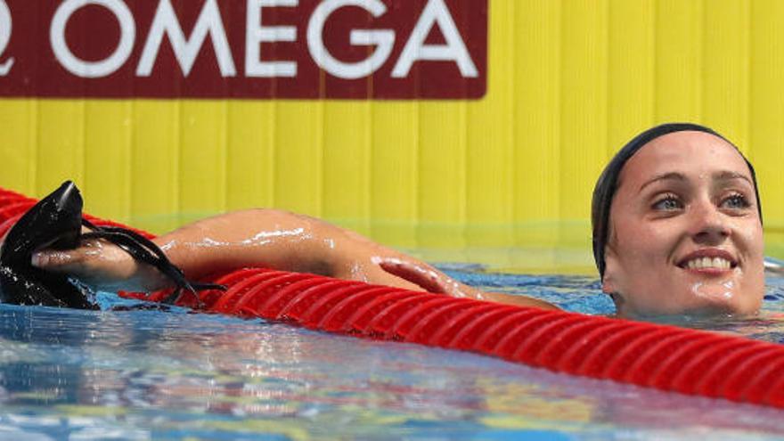 Belmonte tras la final de los 400 estilos