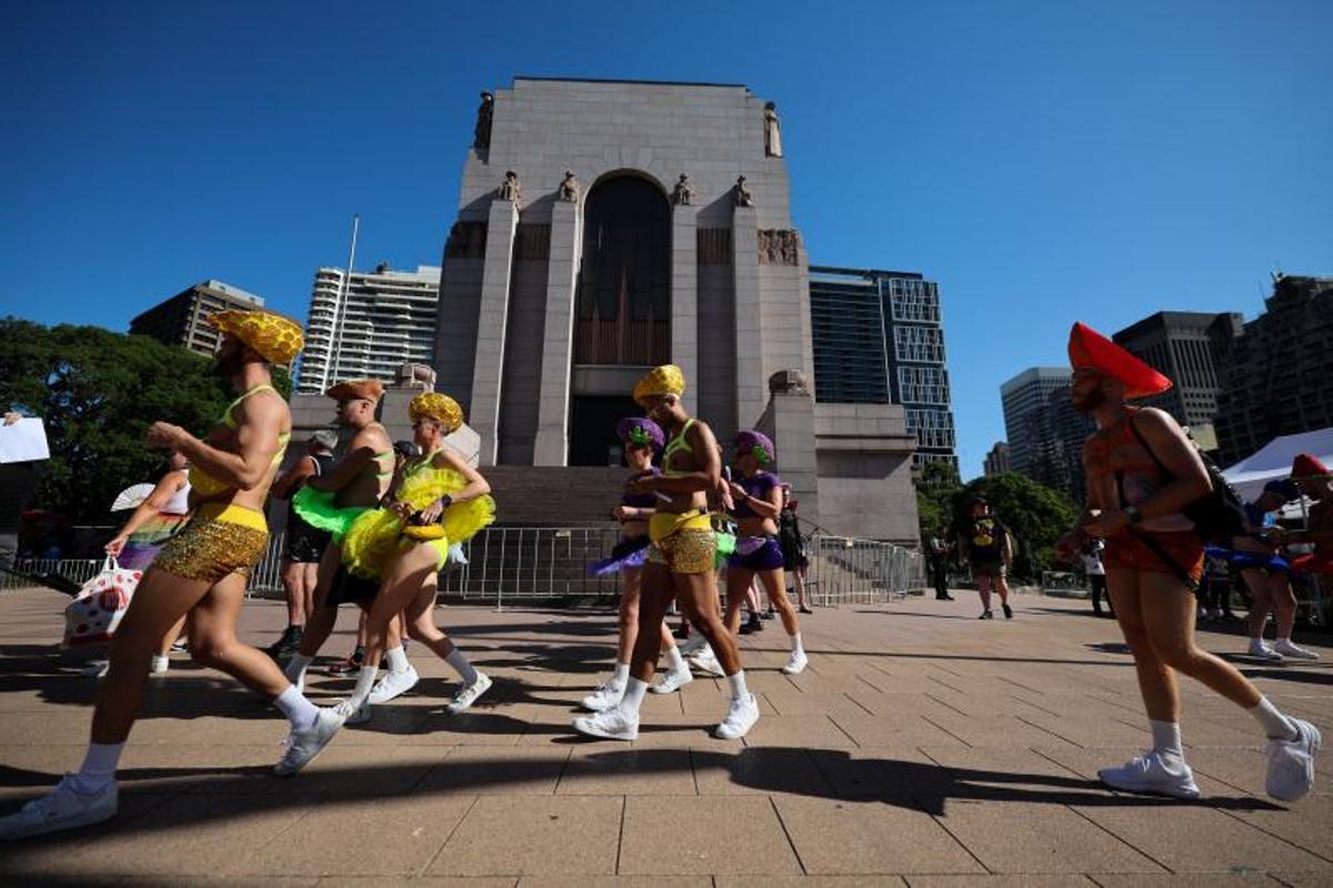 Desfile de Mardi Gras, en Sydney, Australia