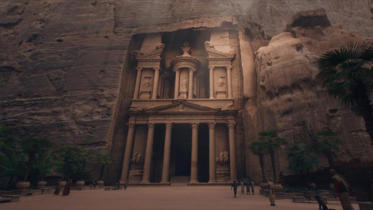 Recreación de Petra a través de la realidad virtual. Recreación de Petra a través de la realidad virtual.