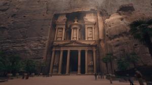 Recreación de Petra a través de la realidad virtual.