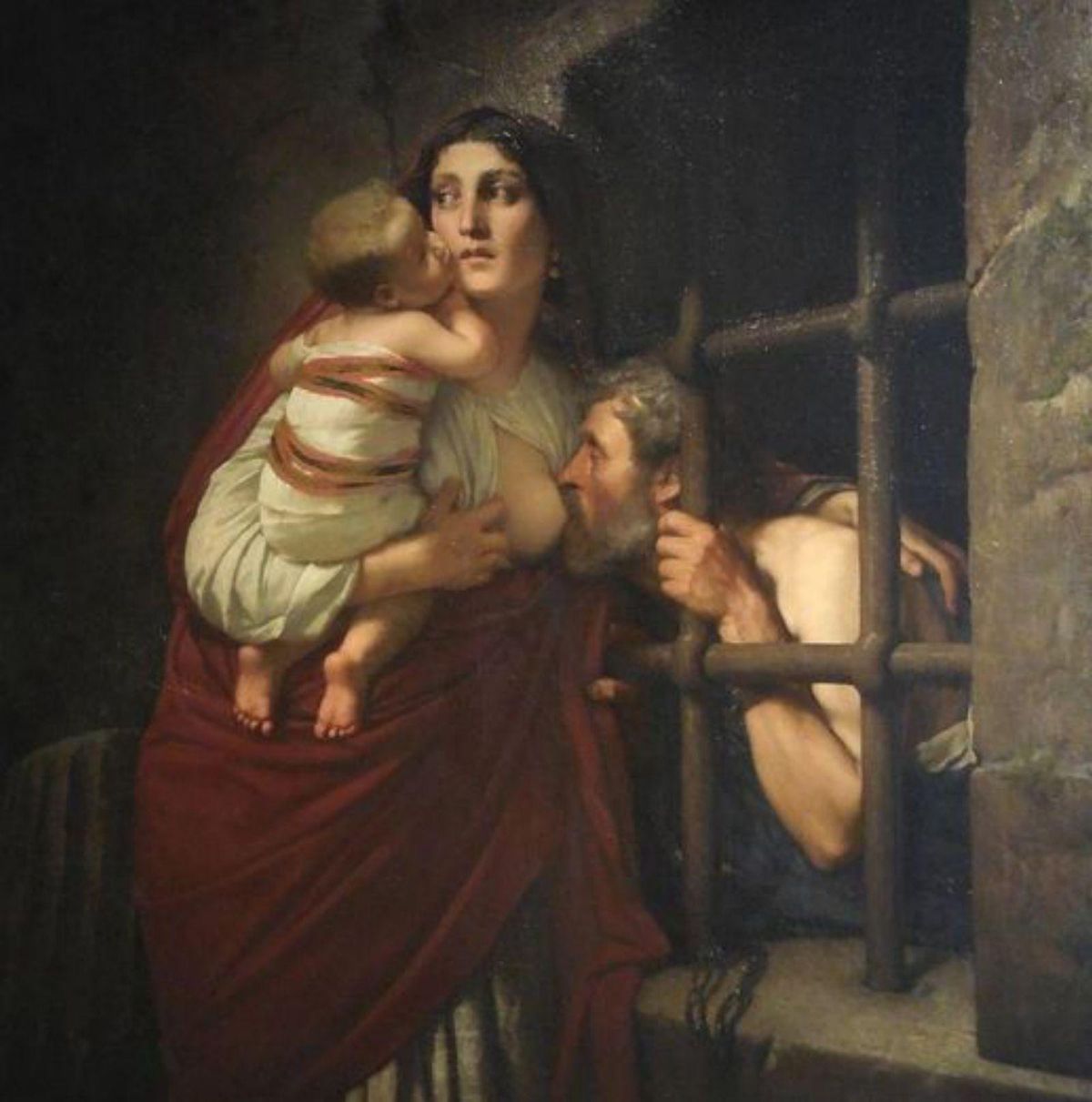 El preso amamantado por su hija