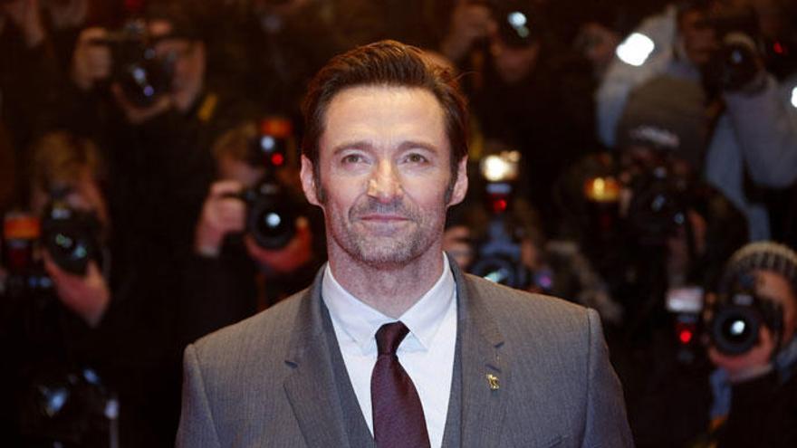 Hugh Jackman a su llegada a la premiere de &#039;Logan&#039;