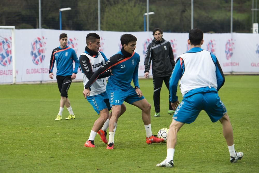 Entrenamiento del Real Oviedo