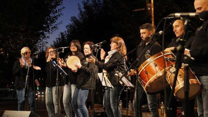 Concierto, ayer, en la Alameda. // S.A.