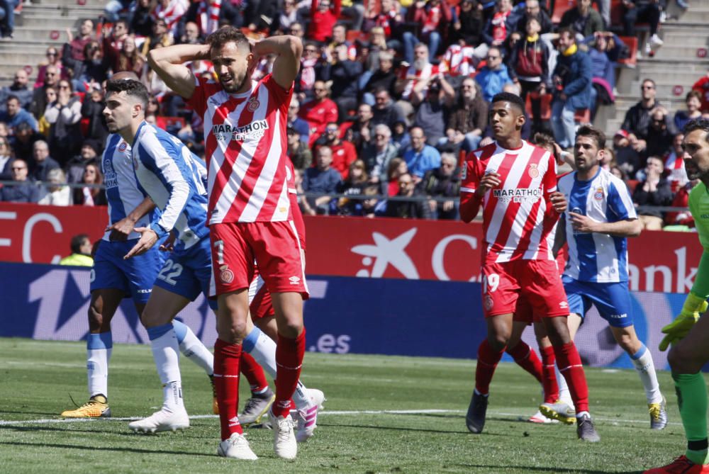 Les imatges del Girona - Espanyol (1-2)