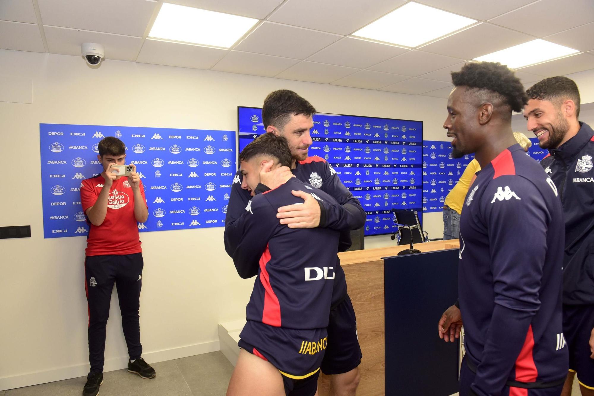 Jaime Sánchez se despide del Deportivo