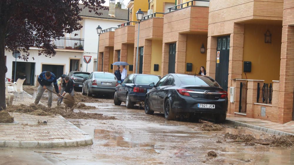 Graves inundaciones en Campillos, la comarca de Antequera y Teba en octubre de 2018