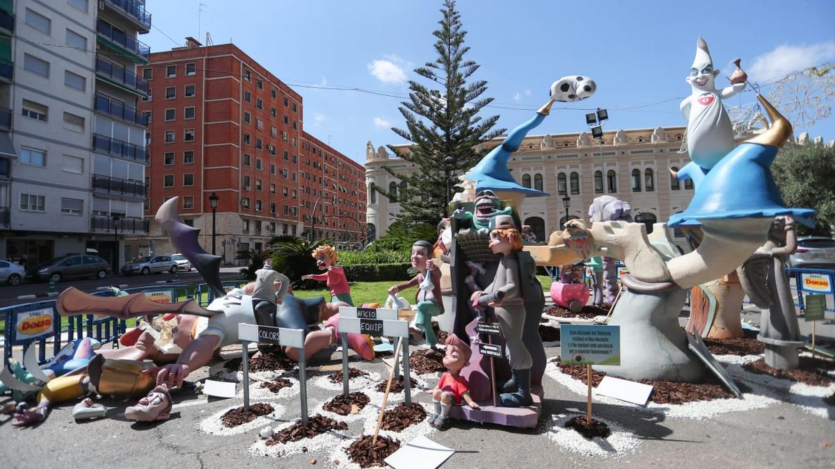 FOTOS | Destrozos y desperfectos en las fallas