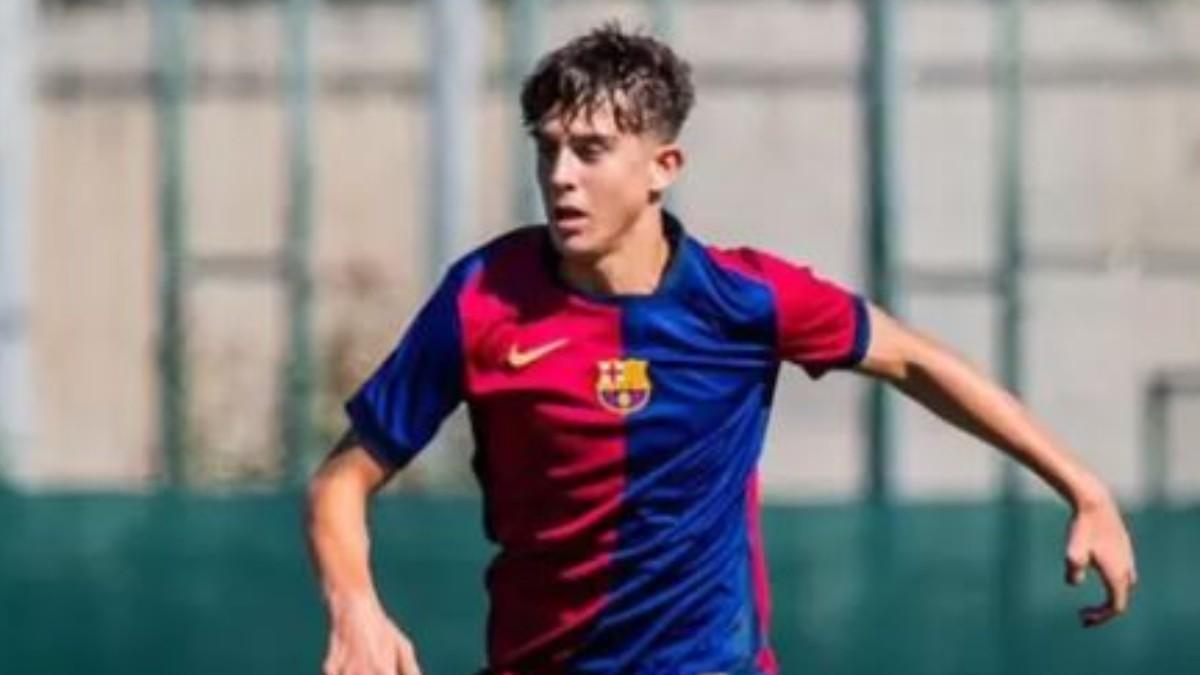 Sergi Mayans es un central zurdo imponente