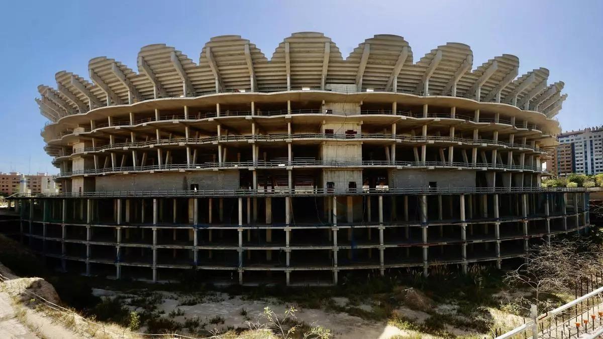 Imagen de archivo del Nou Mestalla.