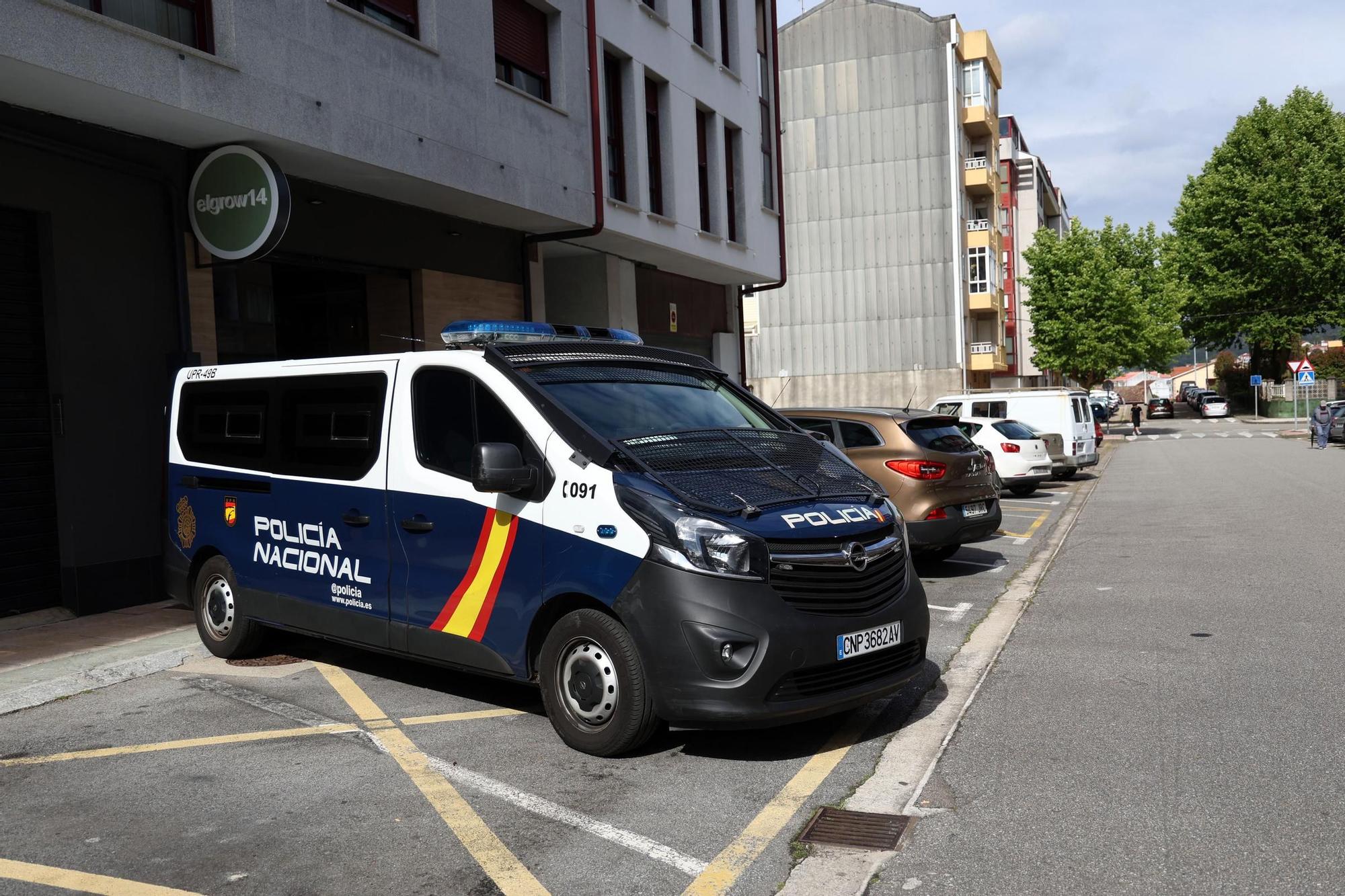 Operación antidroga en Vilagarcía