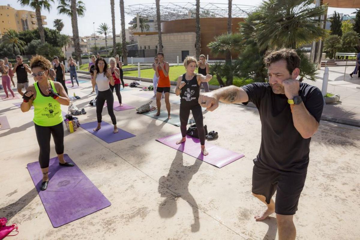 Matt García es el fundador de Boxing Yoga.