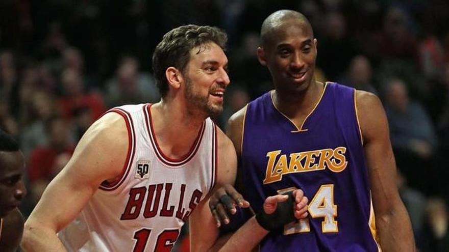 Pau Gasol le gana la última batalla a Kobe Bryant