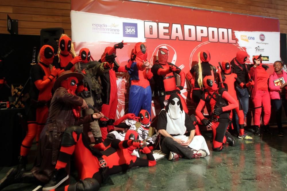 Actividades por el estren de Deadpool en Cartagena