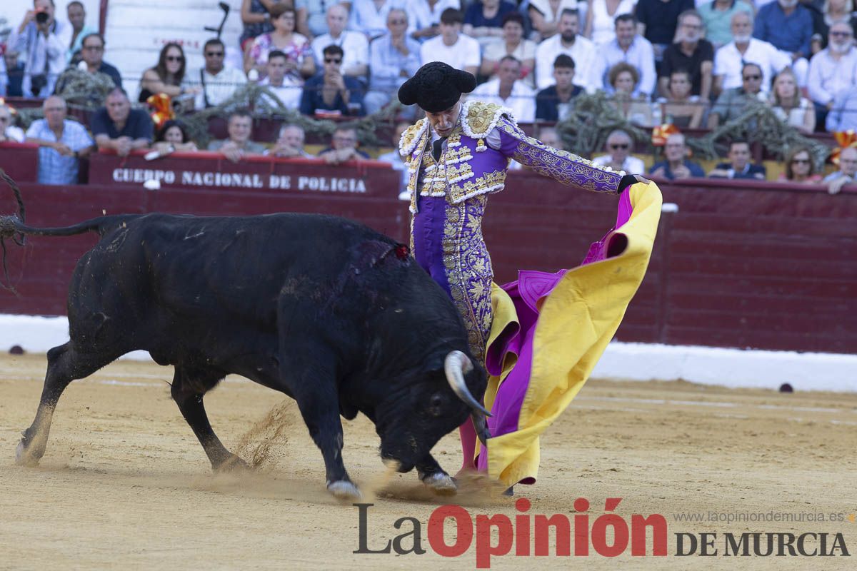 Tercer festejo de la Feria Taurina de Murcia (Talavante, Paco Ureña y Roca Rey), en imágenes