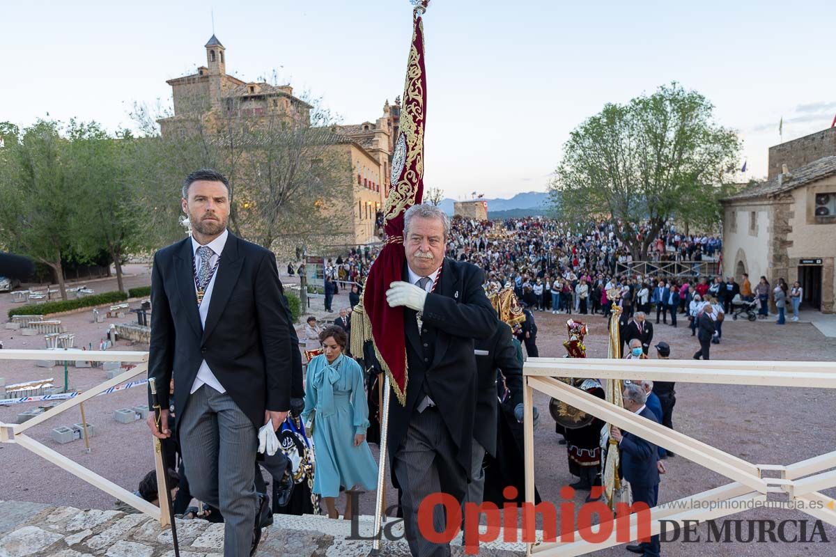 Procesión de subida a la Basílica en las Fiestas de Caravaca