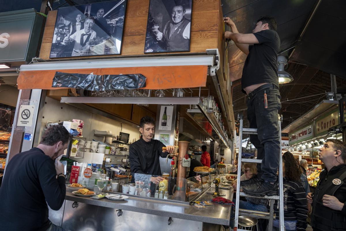 El antiguo Pinotxo de la Boqueria se convierte en El Mític Bar pero 'utiliza' al icónico fundador