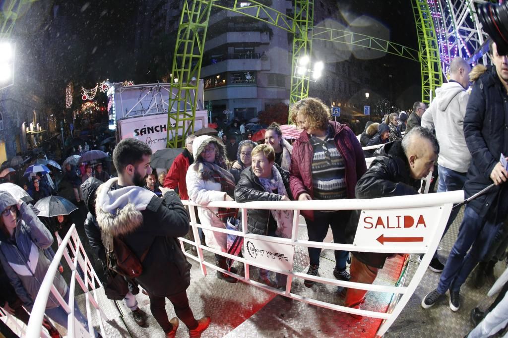 El año que los vigueses vivieron masivamente la Navidad